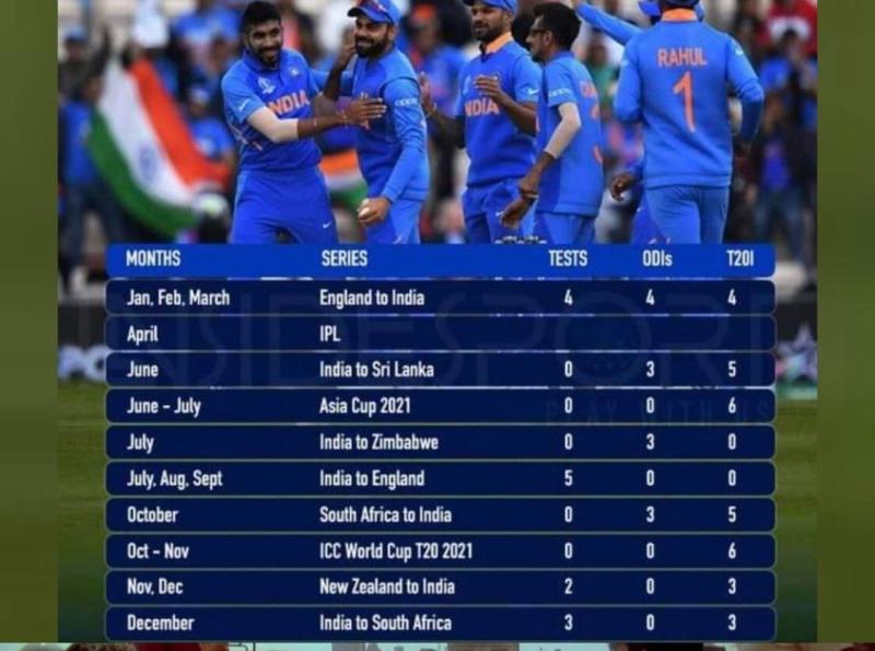 India Cricket Schedule Today Gamers