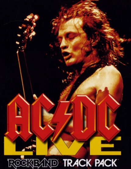 AC/DC Live Rock Band Track Pack - back cover