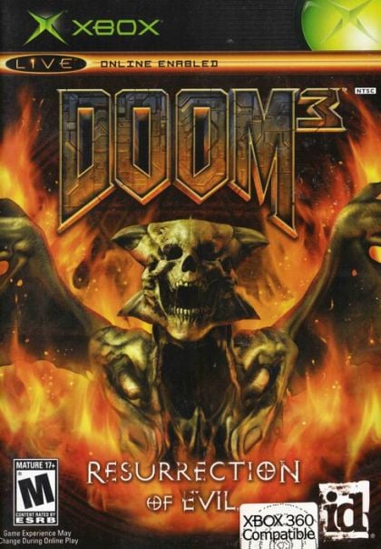 Doom 3 Resurrection of Evil - front cover