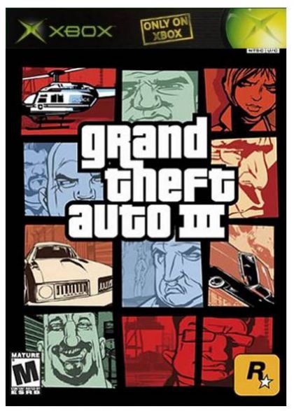Grand Theft Auto III - front cover