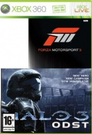 Halo 3: ODST & Forza 3 Combo - front cover
