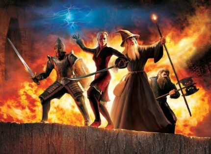 Lord of the Rings: The Third Age - back cover