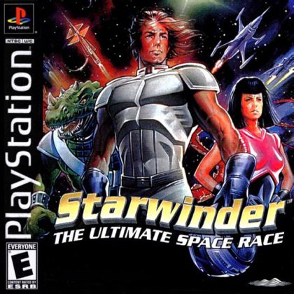 Starwinder the Ultimate Space Race - front cover