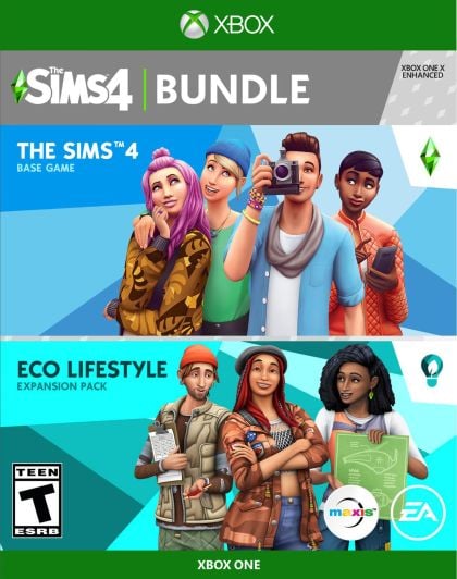 The Sims 4 Plus Eco Lifestyle Bundle - front cover