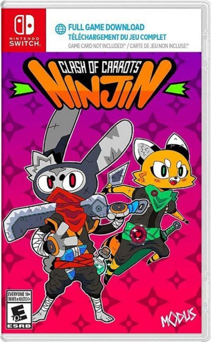 NinJin Clash of Carrots - front cover
