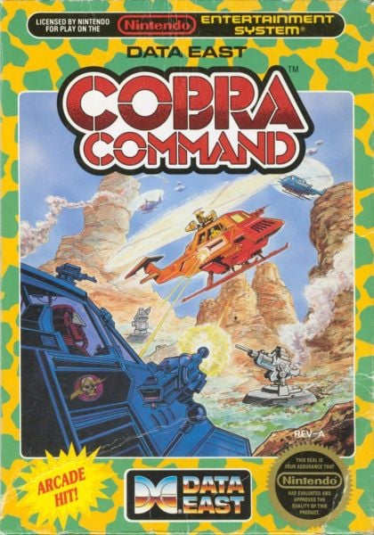 Cobra Command - front cover