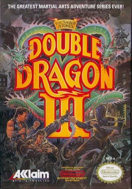 Double Dragon III - front cover