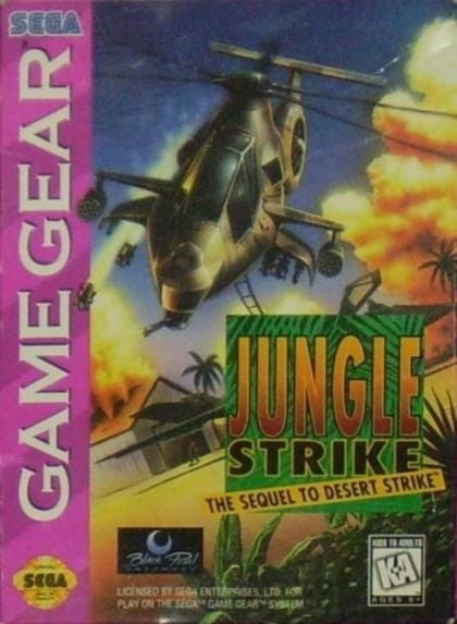 Jungle Strike - front cover