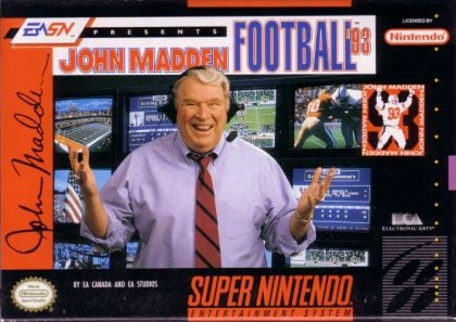 Madden 93 - front cover