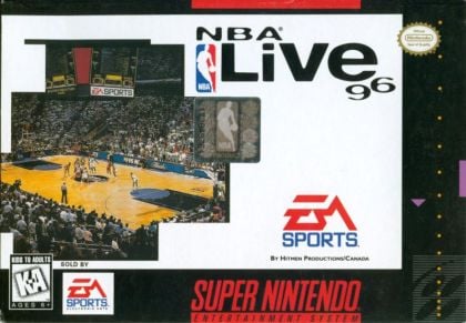 NBA Live 96 - front cover