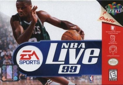 NBA Live 99 - front cover