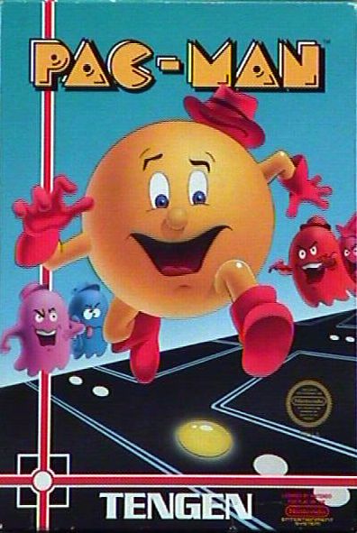 Pac-Man [Tengen] - front cover