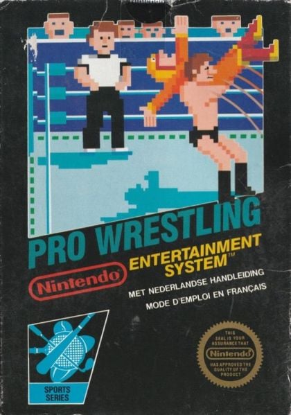 Pro Wrestling - front cover