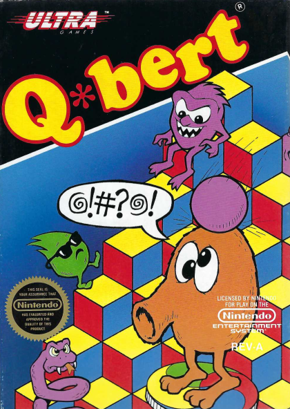 Q-Bert - front cover