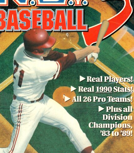 RBI Baseball - back cover