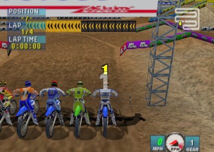 Supercross 2000 - back cover