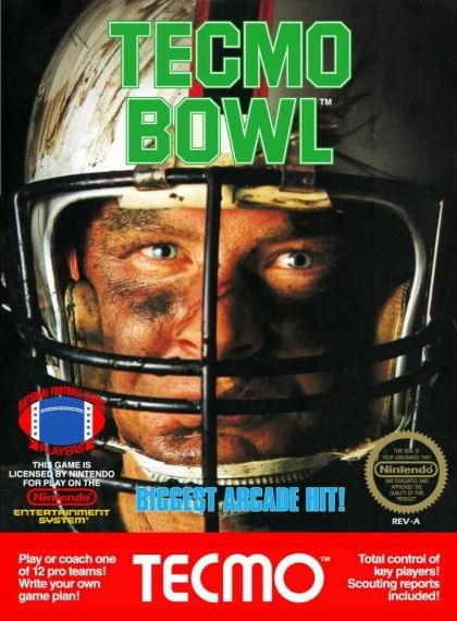 Tecmo Bowl - front cover