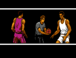 Tecmo NBA Basketball - back cover