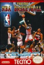 Tecmo NBA Basketball - front cover