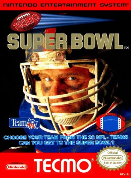 Tecmo Super Bowl - front cover