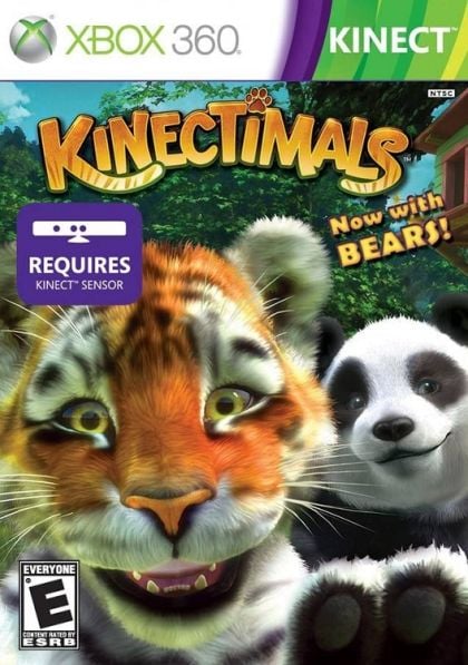 Kinectimals: Now with Bears - front cover