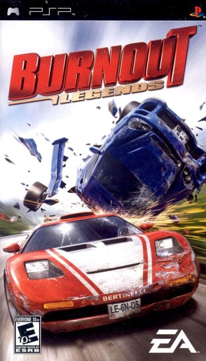 Burnout Legends - Sony PSP - front cover