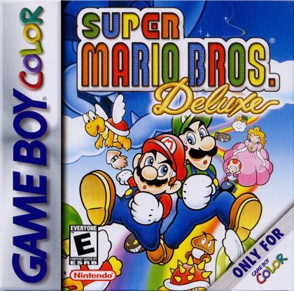 Super Mario Bros Deluxe - front cover