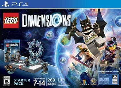 PS4 LEGO Dimensions Game (Disc only) - front cover