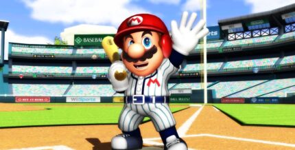 Mario Super Sluggers - back cover