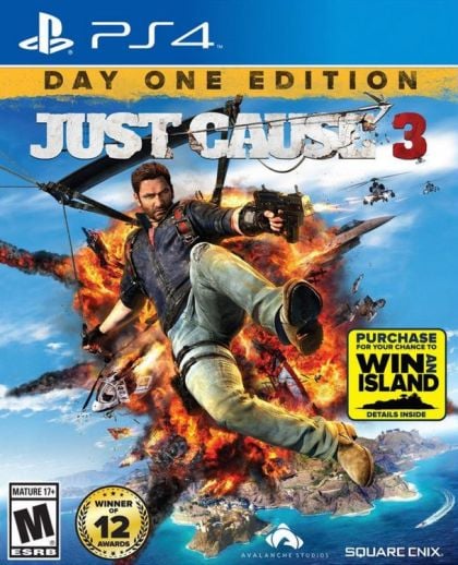 Just Cause 3 - PlayStation 4 - front cover