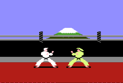 Karateka - back cover