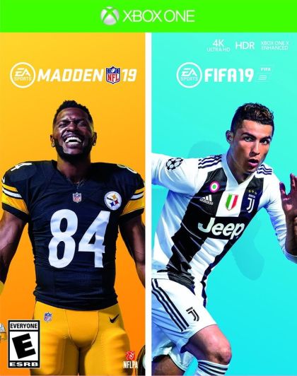 Madden 19 & FIFA 19 - front cover