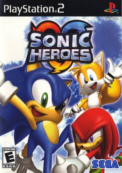 Sonic Heroes - front cover