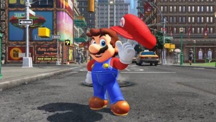 Super Mario Odyssey - back cover