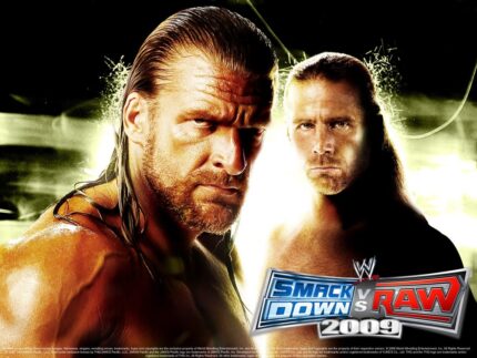 WWE Smackdown vs. Raw 2009 - back cover