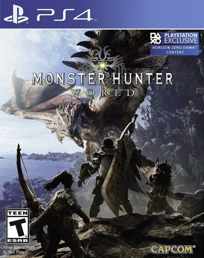 Monster Hunter: World - front cover