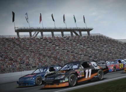 NASCAR 09 - back cover