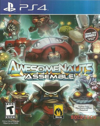 Awesomenauts Assemble! - front cover
