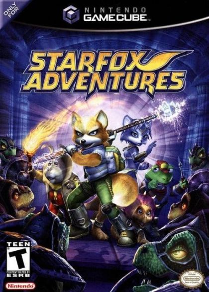 Star Fox Adventures - front cover