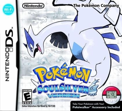 Pokemon SoulSilver Versi - front cover