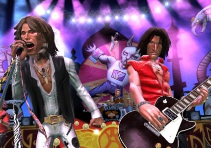 Guitar Hero Aerosmith - back cover