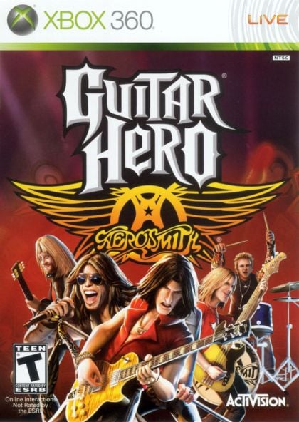 Guitar Hero Aerosmith - front cover