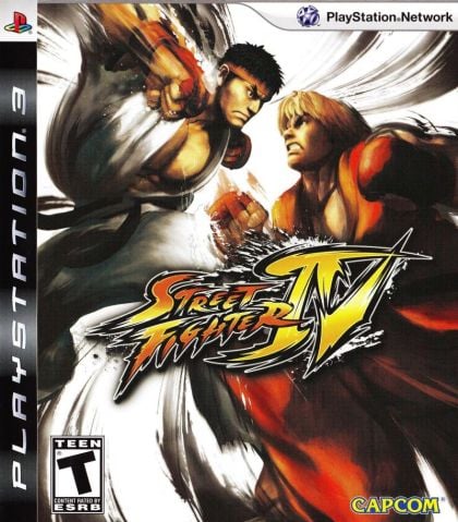 Street Fighter IV - front cover