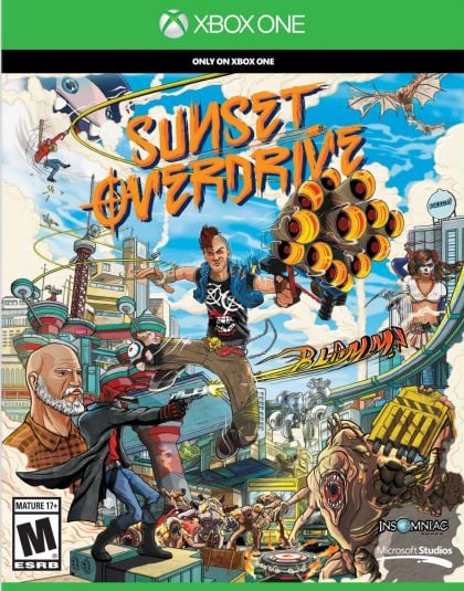 Sunset Overdrive - front cover