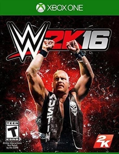WWE 2K16 - front cover