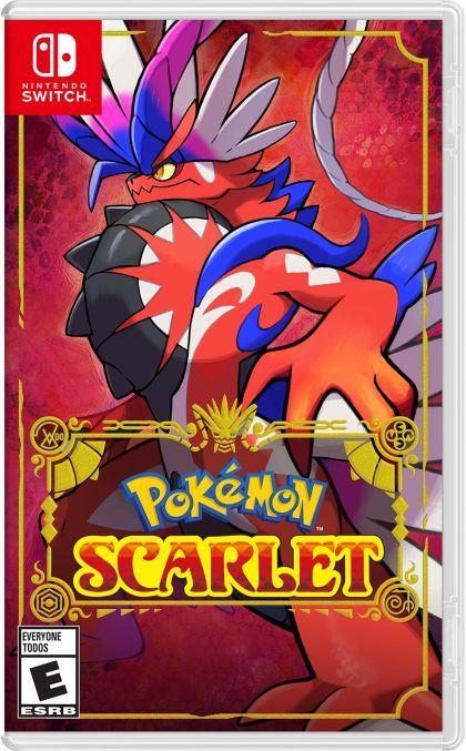 Pokemon Scarlet - front cover