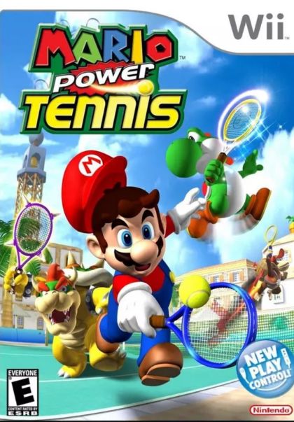 Mario Power Tennis - front cover