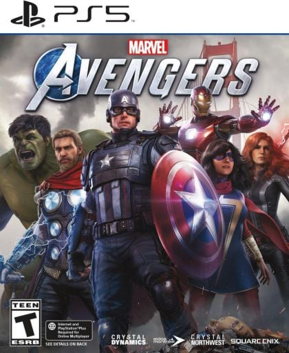 Marvel Avengers - front cover Marvel Avengers - front cover