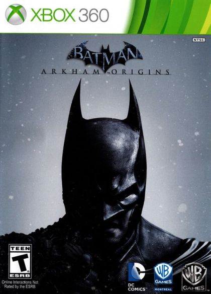 Batman: Arkham Origins - Xbox 360 - front cover