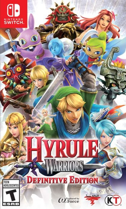 Hyrule Warriors Definitive Edition - front cover